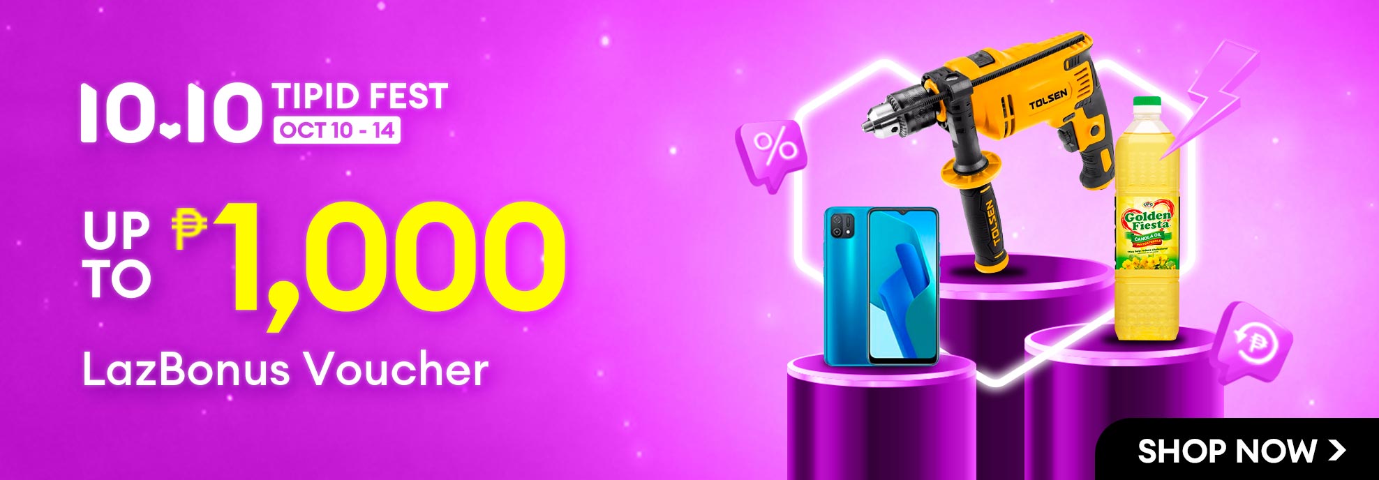 Lazada PH: Shop And Get Up To P1000 Cashback With 6.6 Sale!