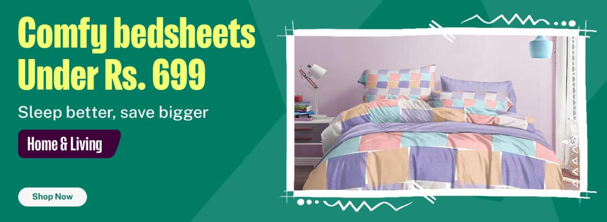 Bedsheets under 699